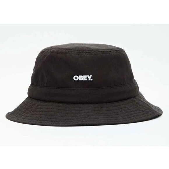 Obey Bold Century Black Bucket Hat - Picture 1 of 5